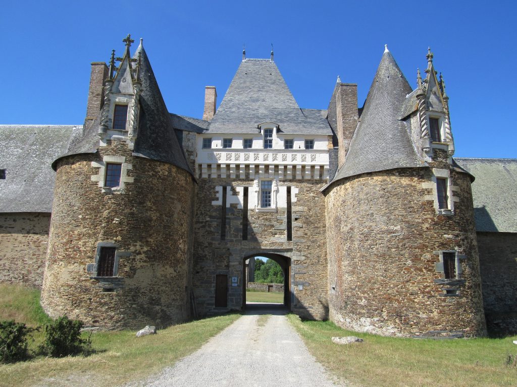 Photo du Château de la Motte-Glain - La Chapelle-Glain