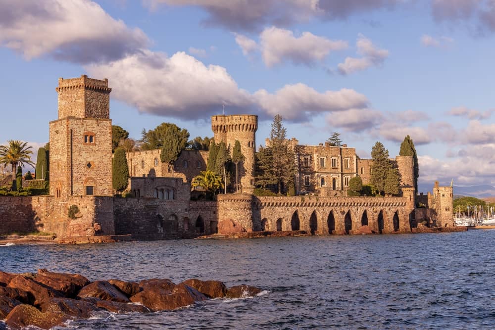 château de la Napoule ayant servi au film En attendant Bojangles